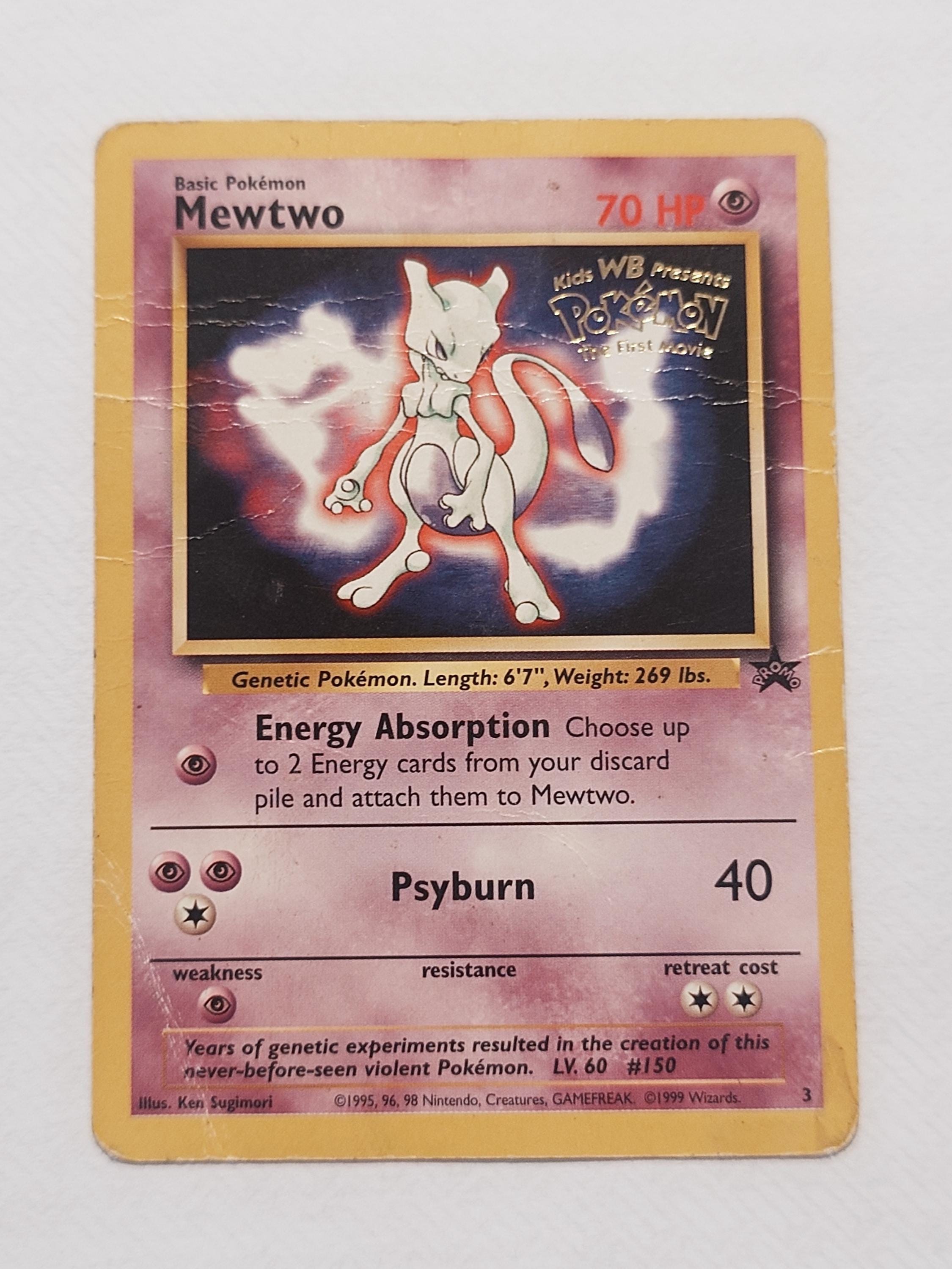 Rare Mewtwo Card - Etsy Canada Rare Mewtwo Card - Etsy Canada