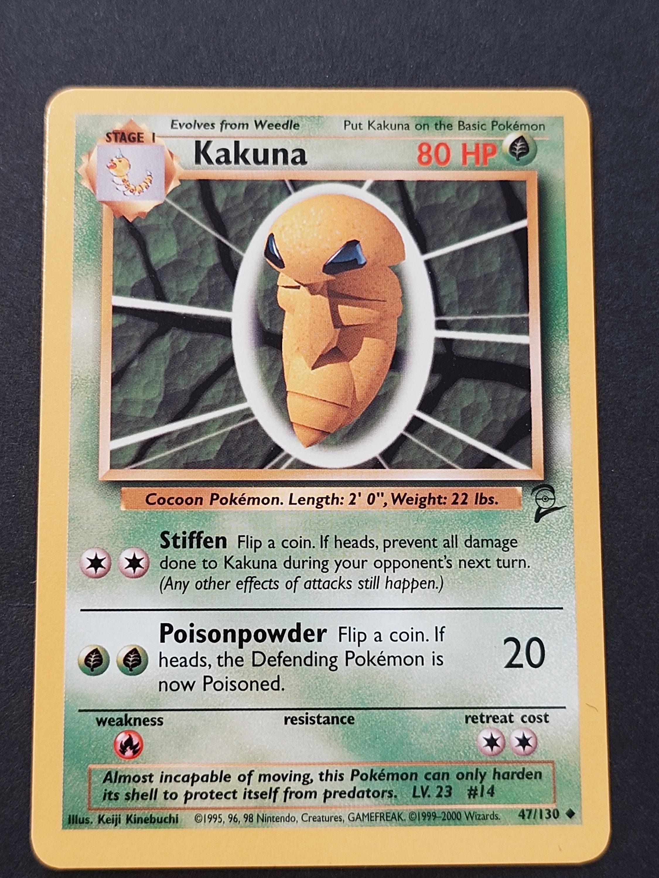 kakuna pokemon card value - (6/108) - XY Evolutions Colorless Stiffen During your opponents next turn Kakuna Card - Etsy Israel