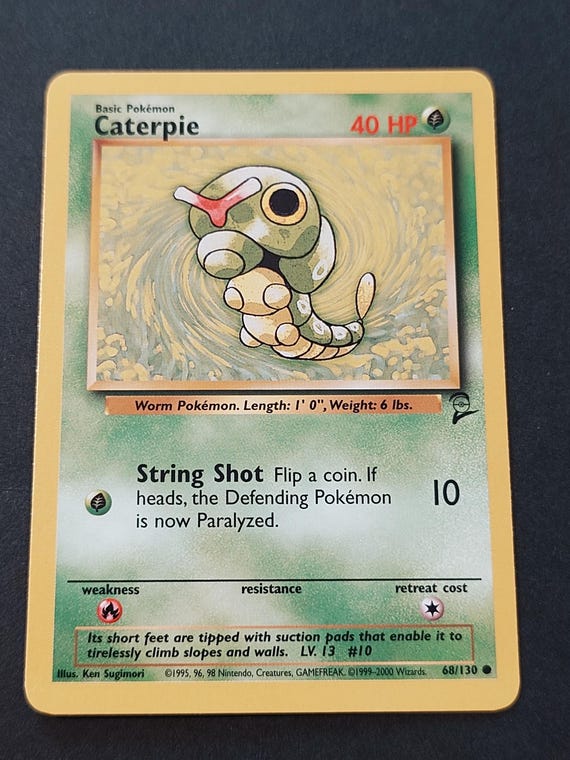 pokemon card caterpie Caterpie - Pokmon TCG Pocket Card