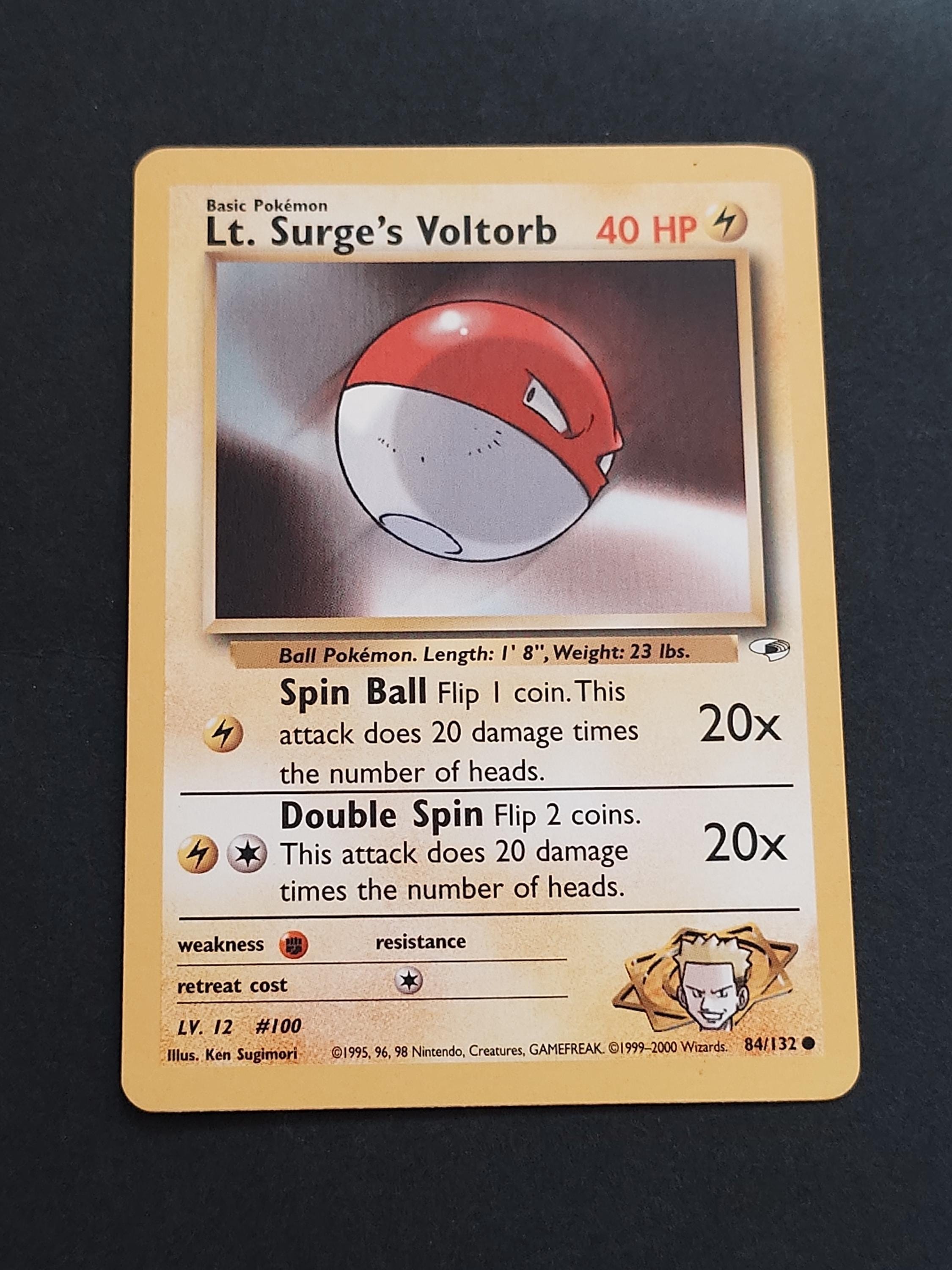 1995 voltorb pokemon card value Single AQUAPOLIS (Reverse Holo) [L] Spin Ball (20x) Flip 1 coin Vintage Original Pokmon Base Set