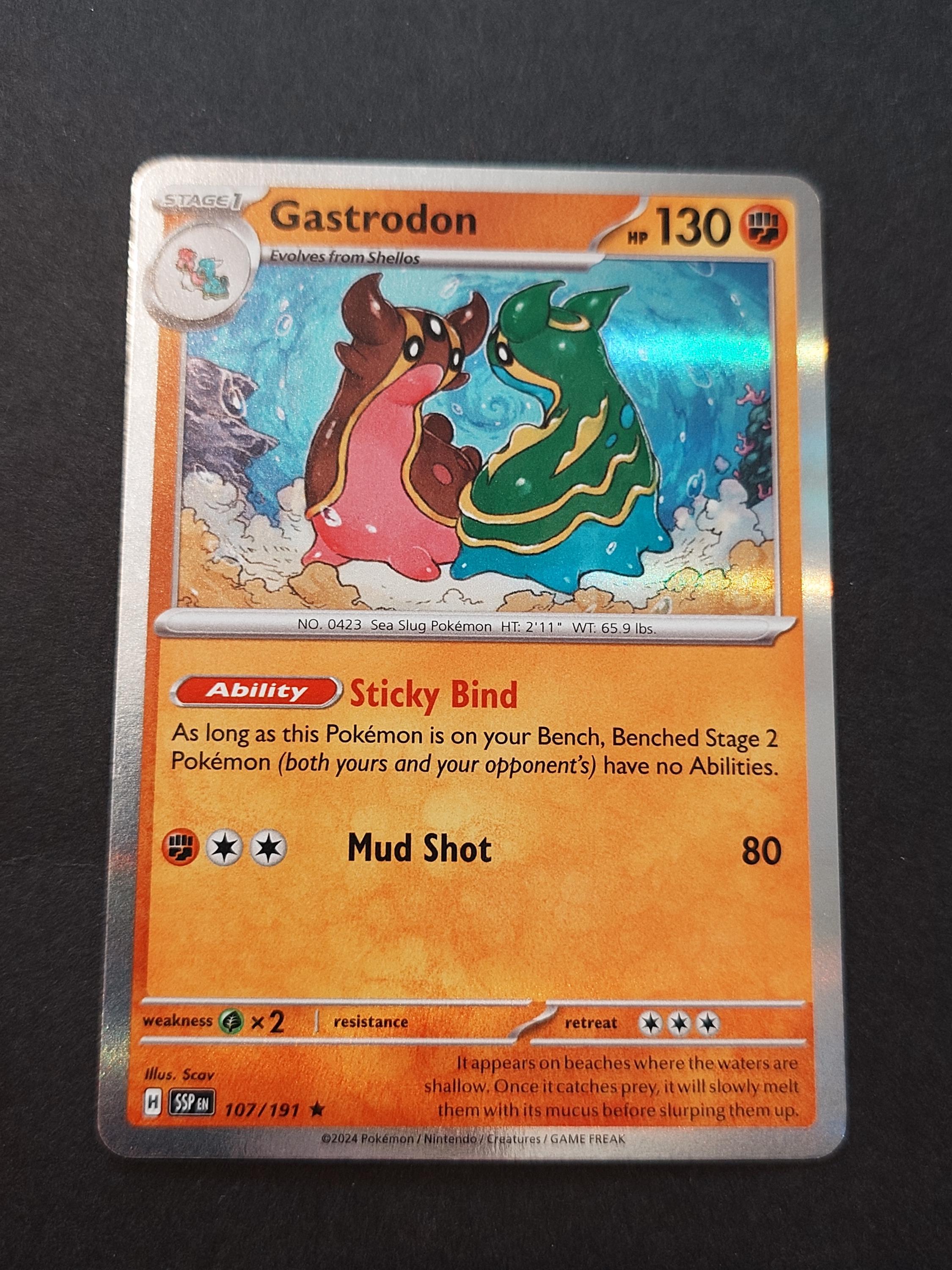 Gastrodon Card - Etsy Denmark Gastrodon Card - Etsy Denmark