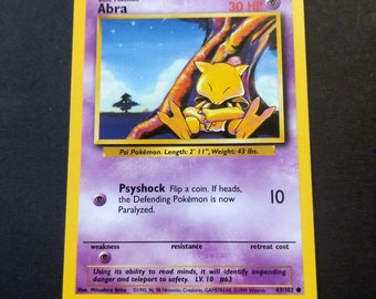 1995 abra pokemon card value Kadabra 064/165 - - 151 All cards will be carefully packed for safe transit Kadabra [1st Edition] - Pokemon