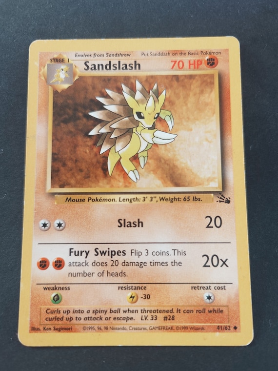 sandslash pokemon card Pokémon Card Sandslash #28 TV Animation Blue Logo 1st Print ENG L01607 –  AGS Collectibles main image 1