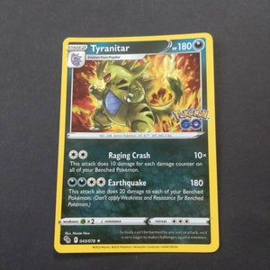 Tyranitar Holo - Etsy UK