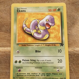 ekans pokemon card price - (66) your opponents Active Pokmon is now Paralyzed Ekans 033 Champions Path -