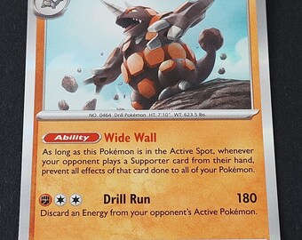 Vintage Rare Pokemon Card Rhyperior Holo 076/142 Near Mint Condition!