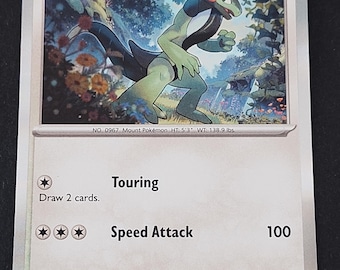 Vintage Rare Pokemon Card Cyclizar Holo 164/198 Near Mint Condition!