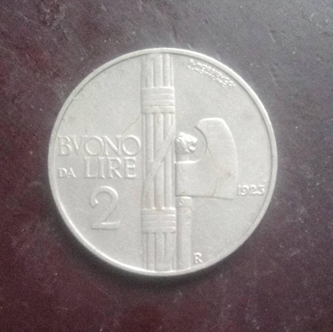 1920 年代のイタリア王国のヴィンテージ 2 リラ コイン! - Etsy 日本