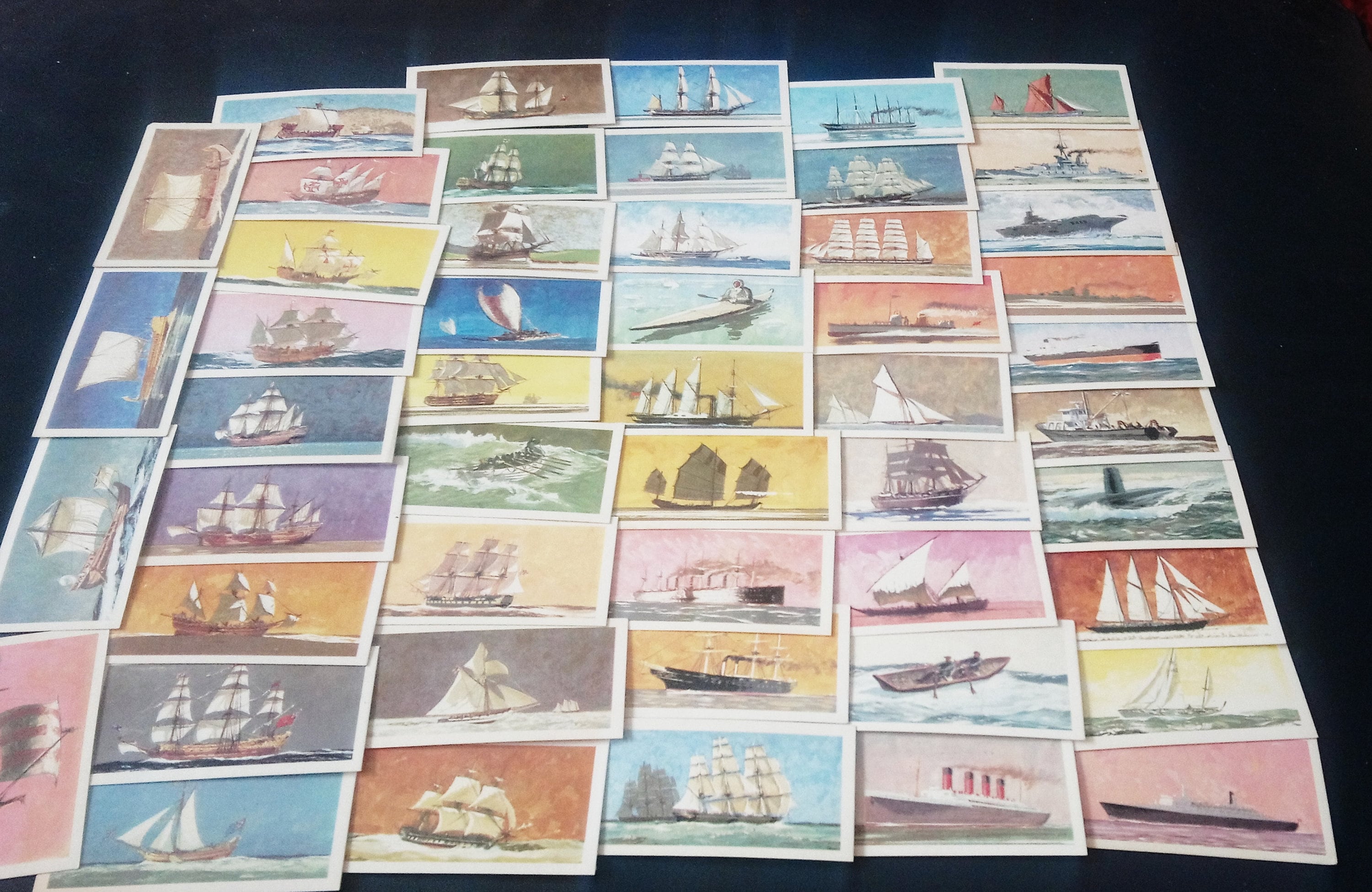 rare brooke bond tea cards Tea Card Set Tropical Birds Brooke Bond P G Tips 1974 Full Set Plus Du   Antiques And Teacups