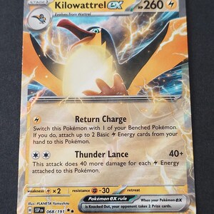 kilowattrel pokemon card value Wind Power Charge During your next turn Pokemon Scarlet & Violet Twilight