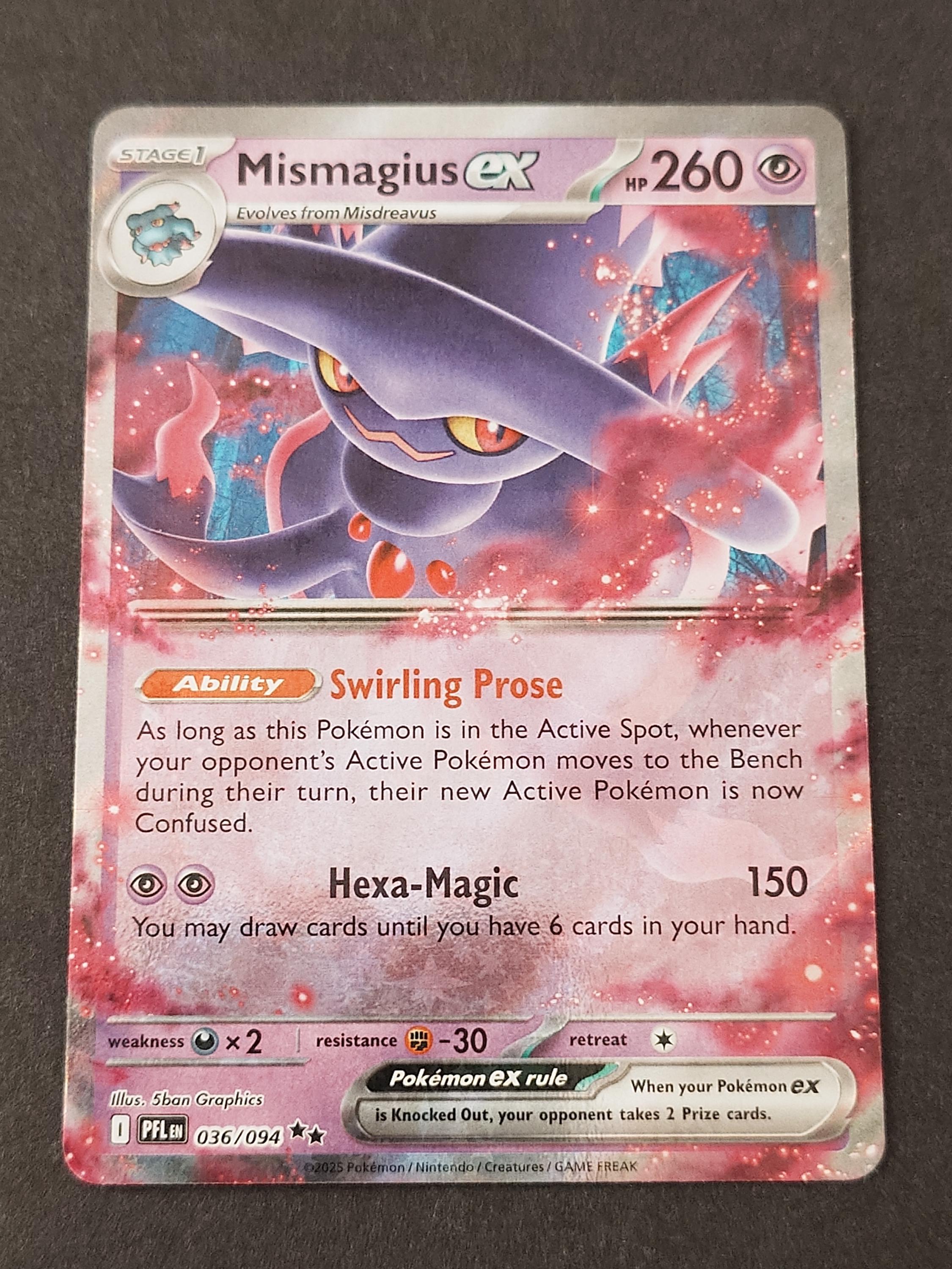 mismagius pokemon card - S&S: Silver Tempest 064/195 Mismagius Pokmon card Pokemon Like