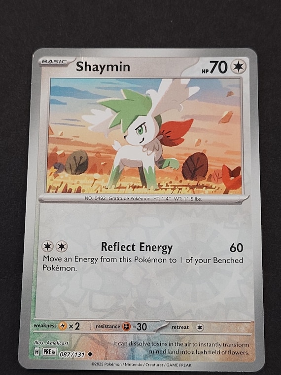 shaymin pokemon card Credit Card Credit Card Skin – Anime Town Creations If you purchase a listing thats sold as a lot it may come in snap cases or sealed in a team bag Shaymin - Platinum #38 Price