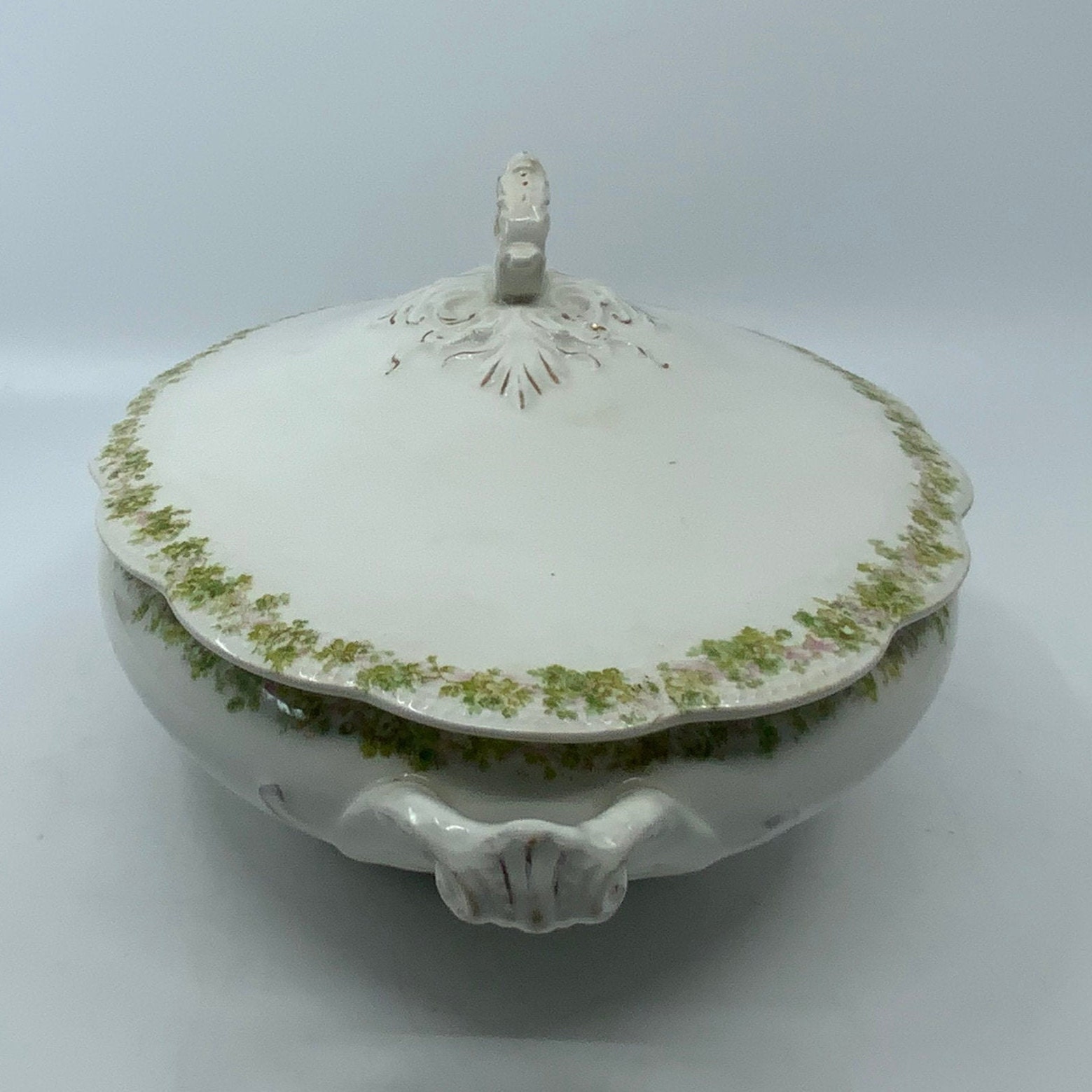 W.H. Grindley and Co Daisy Serving Bowl Casserole Lid Etsy