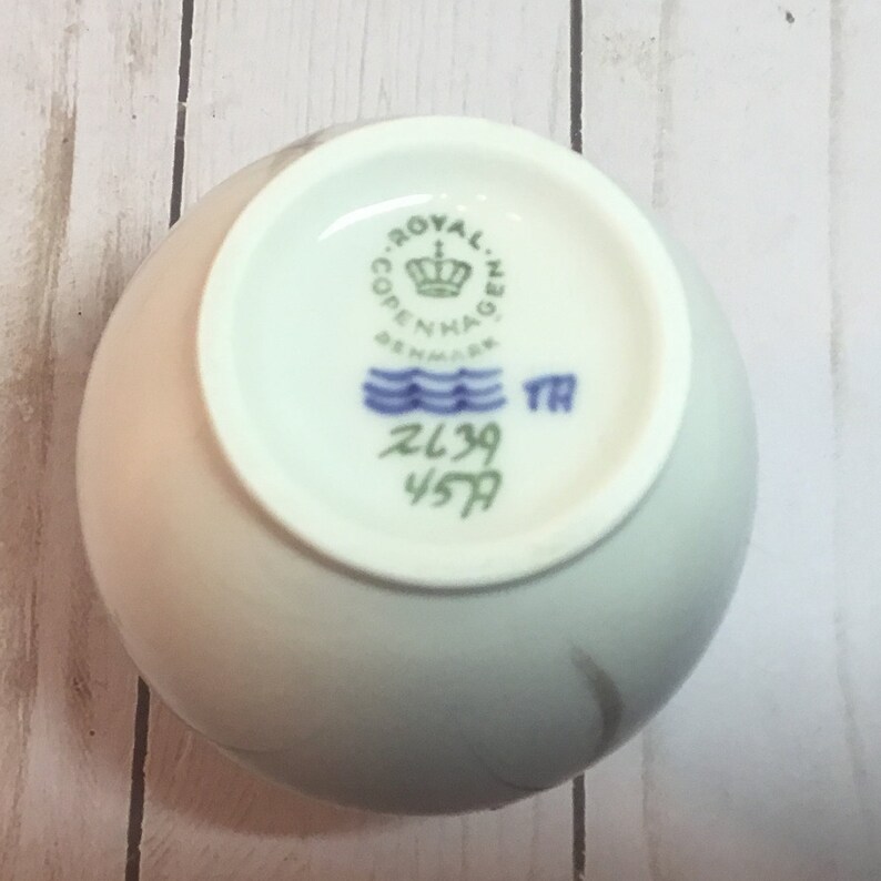 Mini Vase 2639 45A Denmark Dandelion Royal Copenhagen Wish TA