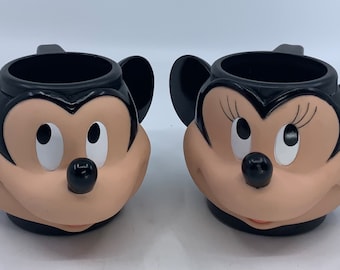 Disney- Mickey- Minnie- Mouse- Mug- Cup- Applause