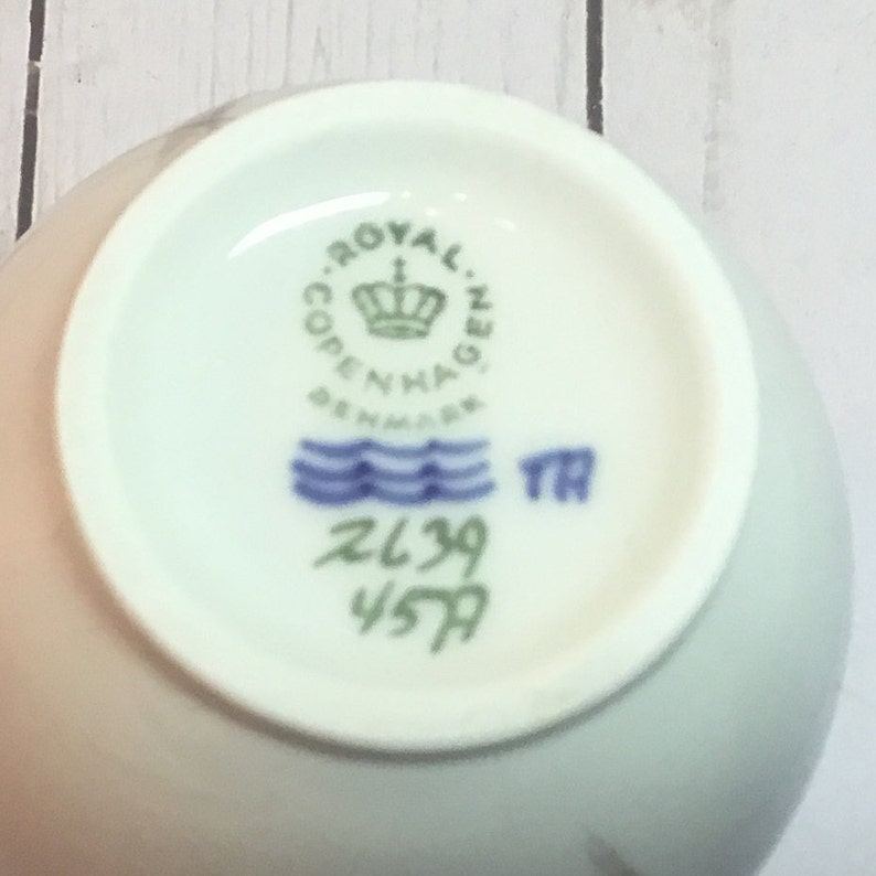 Mini Vase 2639 45A Denmark Dandelion Royal Copenhagen Wish TA