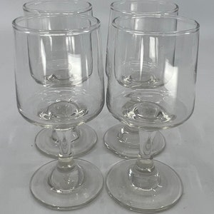 Set of FOUR- Sherry- Cordial- Glass