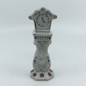Miniature- Grandfather Clock- Japan- Doll House- Collectible- Diorama- Fairy Garden