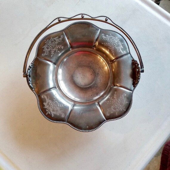 Forbes Silver Co. Quadruple Plate 209 Bridal Basket Etsy