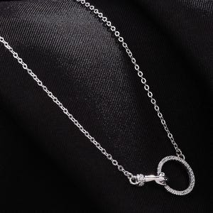 Silver Pendent | 925 Sterling Silver Pendant | Sterling Silver Charm Pendant For Women | Chain Necklace | Silver Chain | Mother&#39;s Day Gift |