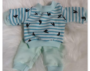 Puppenkleidung Gr 28 cm 2-tlg