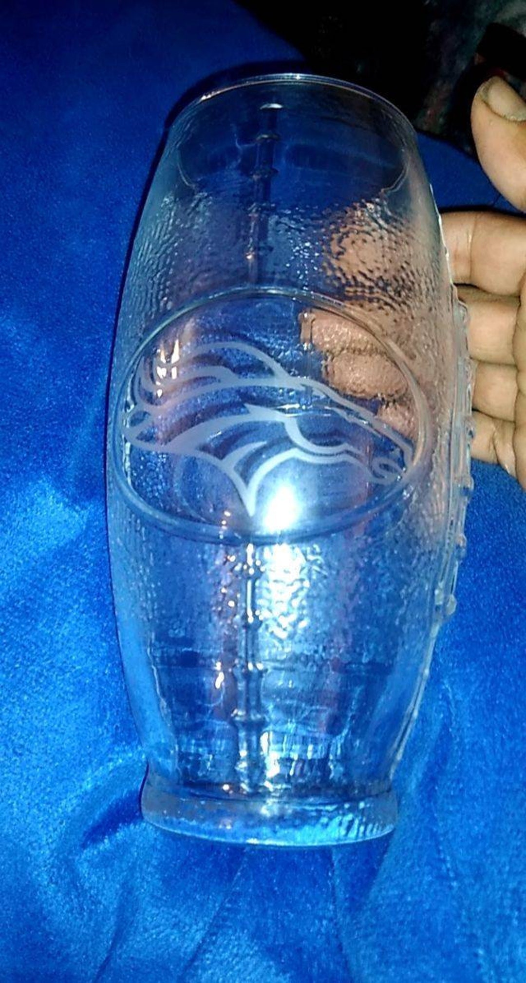 Customized Football Glasses Etsy