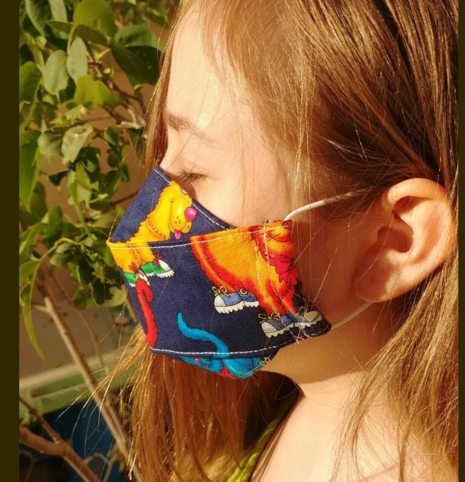 Handmade Japanese Style Face Mask Facemask Size S M L 3 Etsy