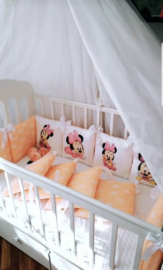 Minnie Mouse Bedding Set Disney Bedding Minnie Mouse Etsy
