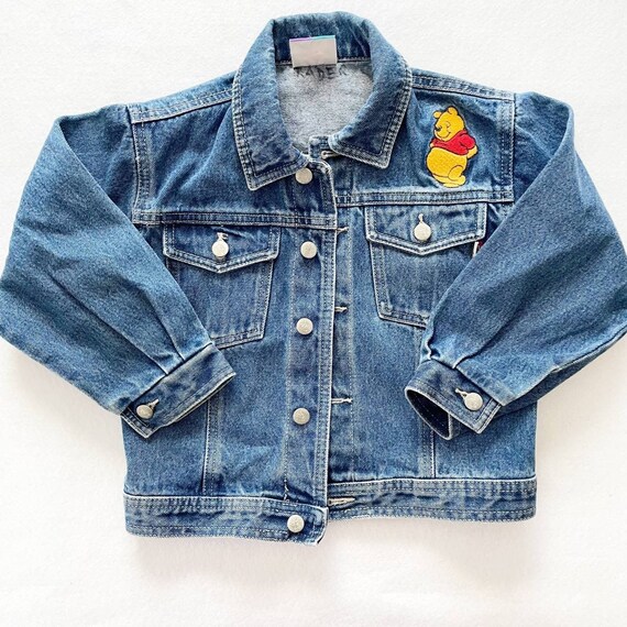 pooh denim jacket