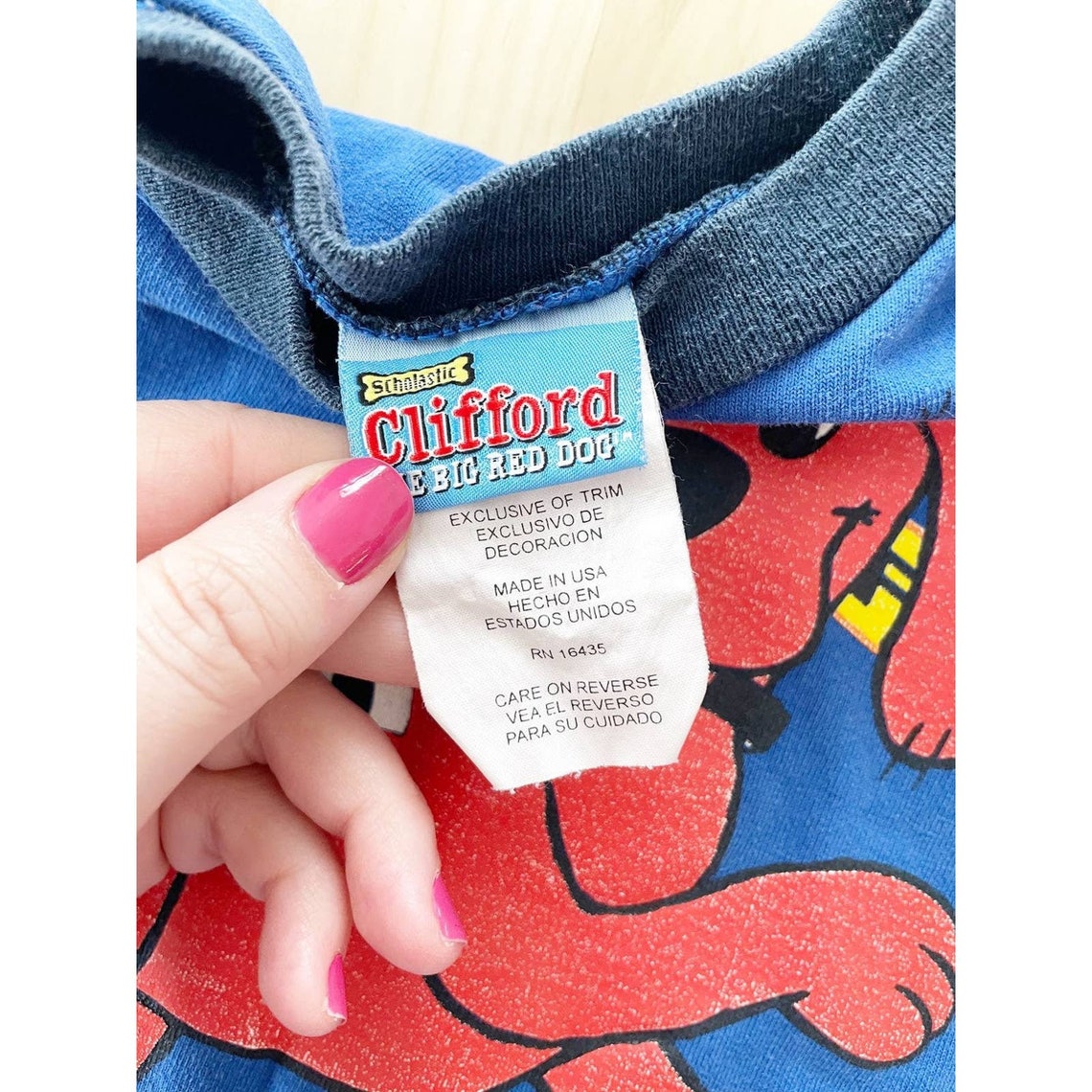 Vintage Clifford der Hund Grafik Tee Etsy