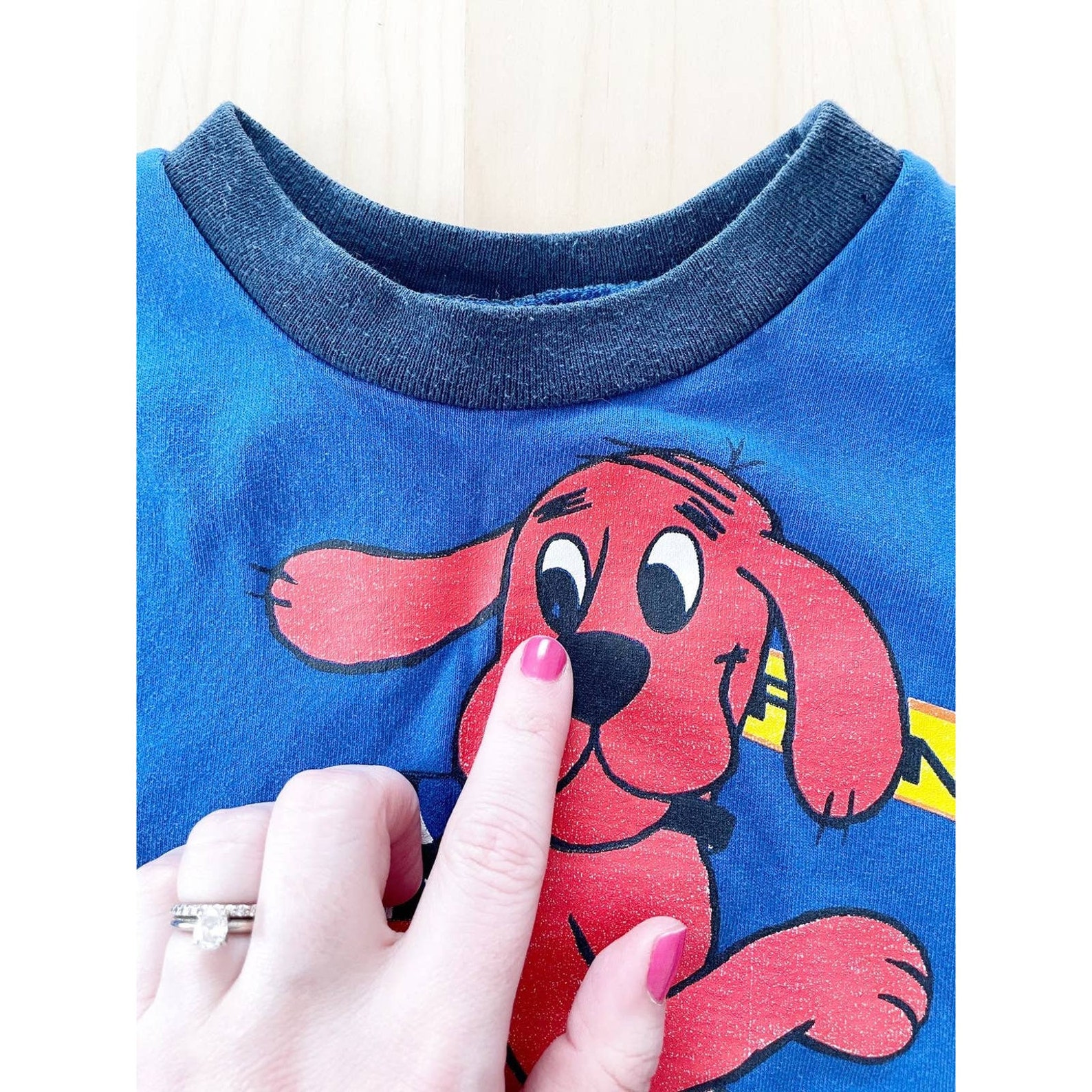 Vintage Clifford der Hund Grafik Tee Etsy