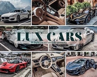 8 Lightroom mobiele voorinstellingen voor auto's| Blogger Moody-voorinstellingen, beste HDR Auto Luxury-voorinstellingen Mannelijke man Blogger Lifestyle Instagram-voorinstellingen voor mannen