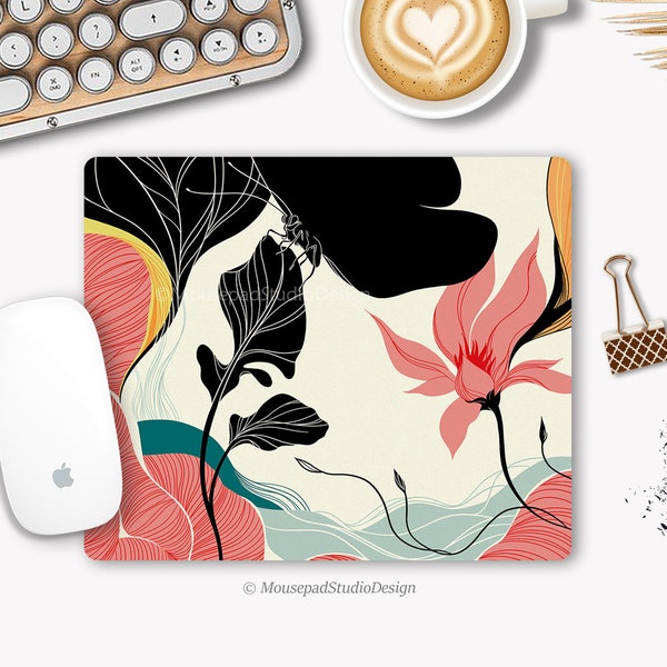 Tapis de souris graphique, Tapis de souris abstrait, Tapis de souris Papillon, Original mousepad, Butterfly mouse pad, Graphic mousepad