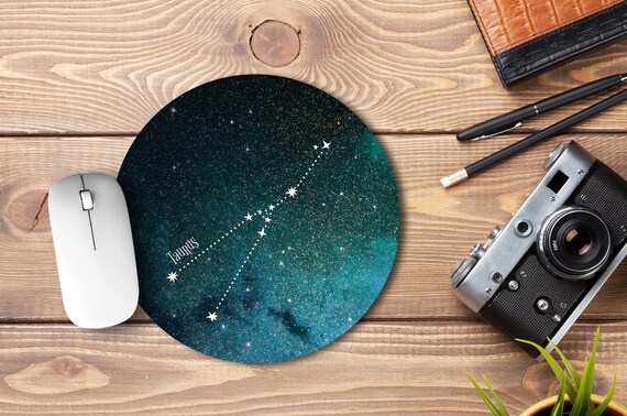 Astrology Horoscope Star Sign Aquarius Computer Mouse Pad Size