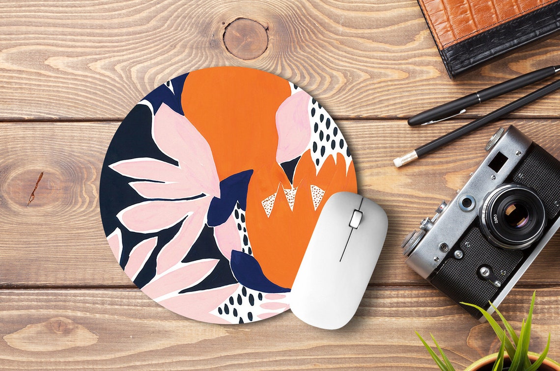 Graphic mouse pad Decorative mouse pad mouse pad design Etsy