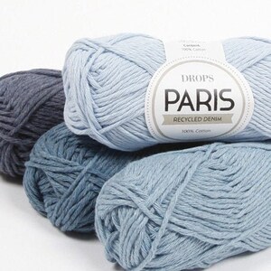 GARNSTUDIO DROPS PARIS - Fun And Easy To Knit Crochet 100% Cotton! All Colours Available