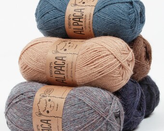 GARNSTUDIO DROPS Alpaca - An All Time Favourite Made Purely From Soft Alpaca 50gr 167m