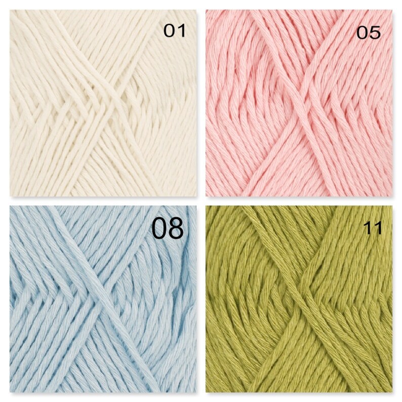 Garnstudio DROPS Cotton Light DK Yarn 50g Summer Yarn 8ply Etsy