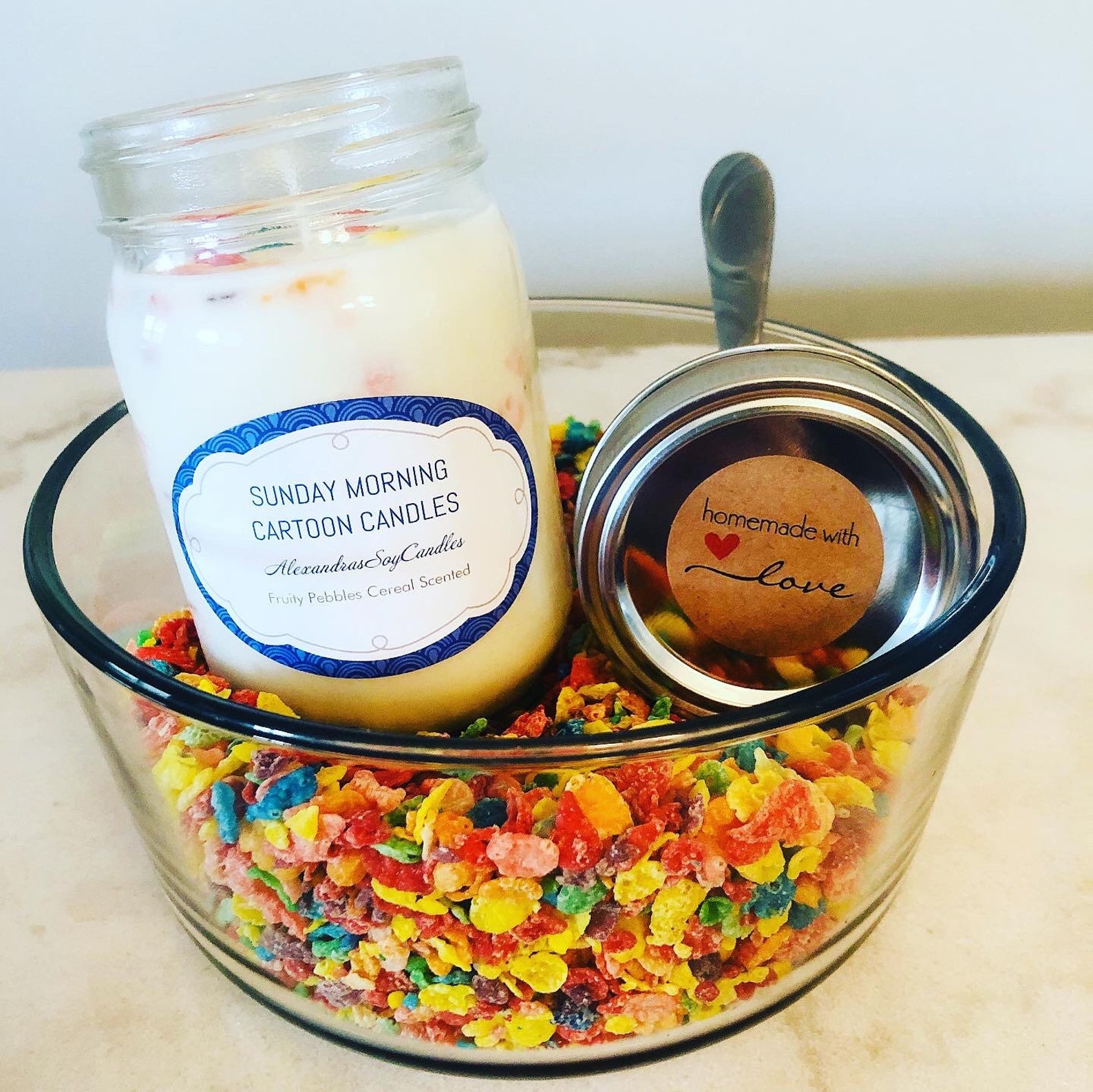 Fruity Cereal Inspired Soy Candle Etsy