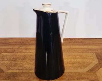 Cafetera de cerámica vintage Chiltern - Edición especial Goodyear