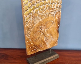 Placa de madera decorativa vintage