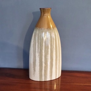 Vintage Drip Glaze Tall Vase