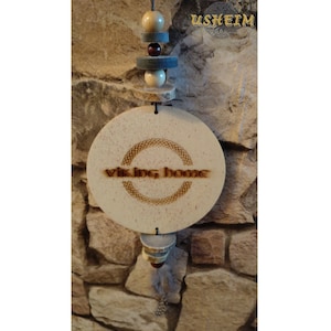 Door Sign No.2 Wall Decoration Viking Home Medieval Fire Painting Pyrography Nordic Odin Thor Viking Vikings