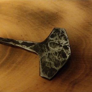 Large pendant &quot;Thor&#39;s Hammer&quot; forged type 2 mjölnir necklace unique Odin Germanic Viking Vikings