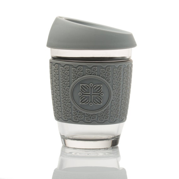 Eco-friendly Reusable Glass Travel Coffee/tea Cup/mug in by Funk