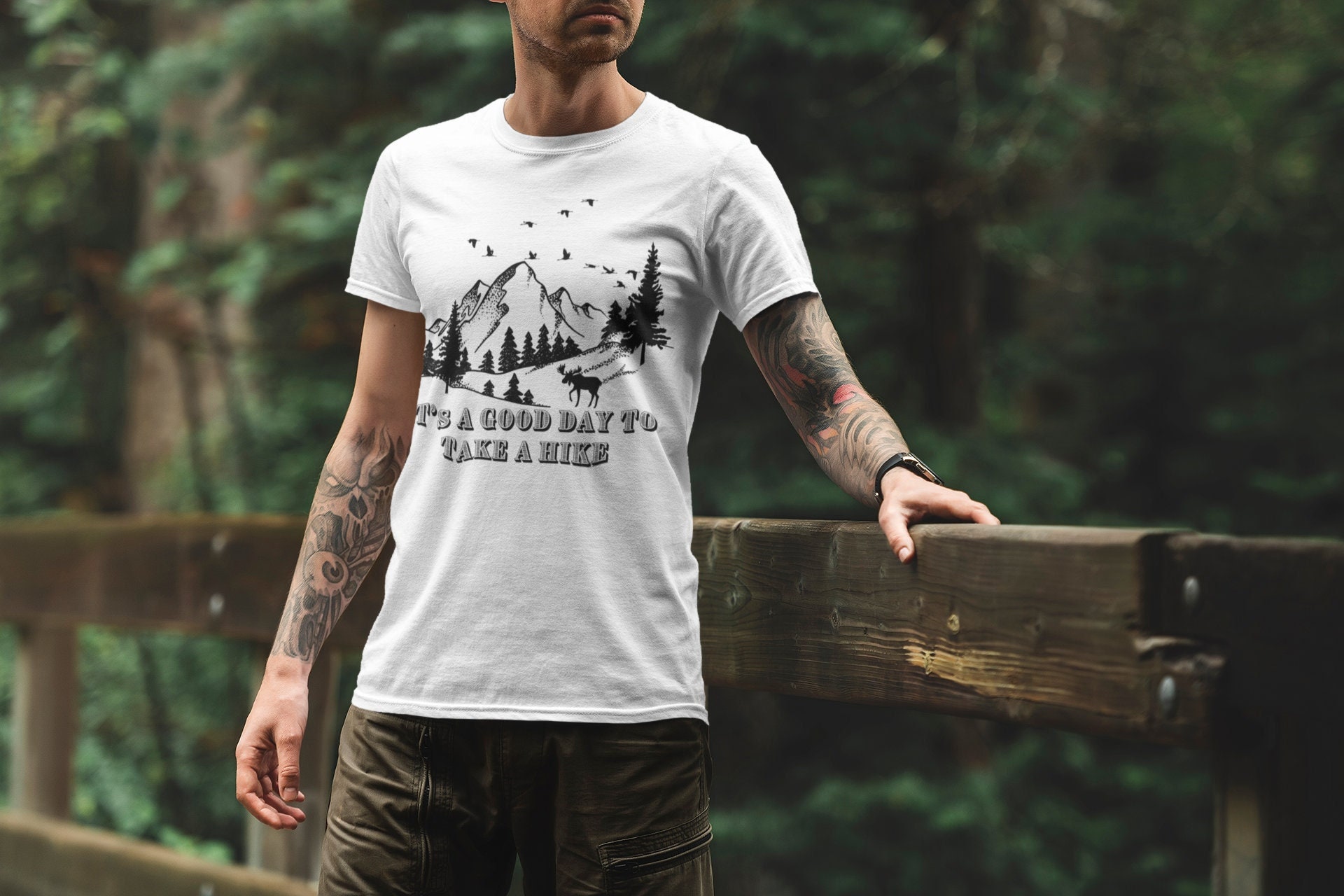 Mountain Printed T Shirts