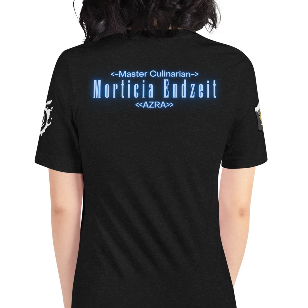 FFXIV Customized Tshirt With Free Company Tag Personalized Character