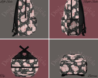 ★LOTSYOU★ lotsyouNostalgia Backpack Flower PWTI5BAW529WHT Floral Backpacks | JCPenney