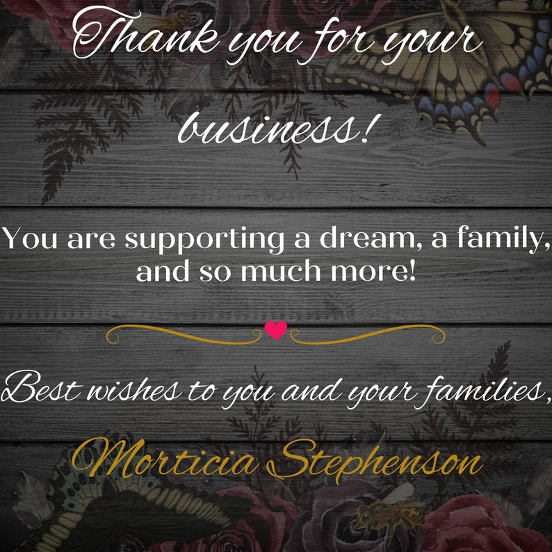 a thank card for a friend on her birthday