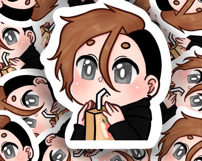 Apple Juice Emote Sticker